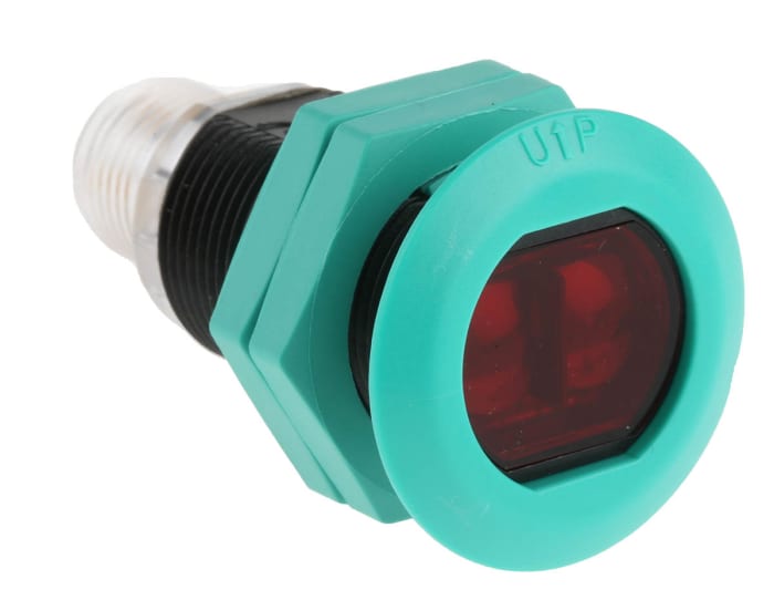 Pepperl + Fuchs Diffuse Photoelectric Sensor, Barrel Sensor, 450 mm Detection Range