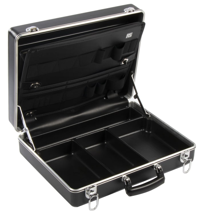 RS PRO, RS PRO Plastic Tool Box, 494 x 250 x 263mm, 833-5988