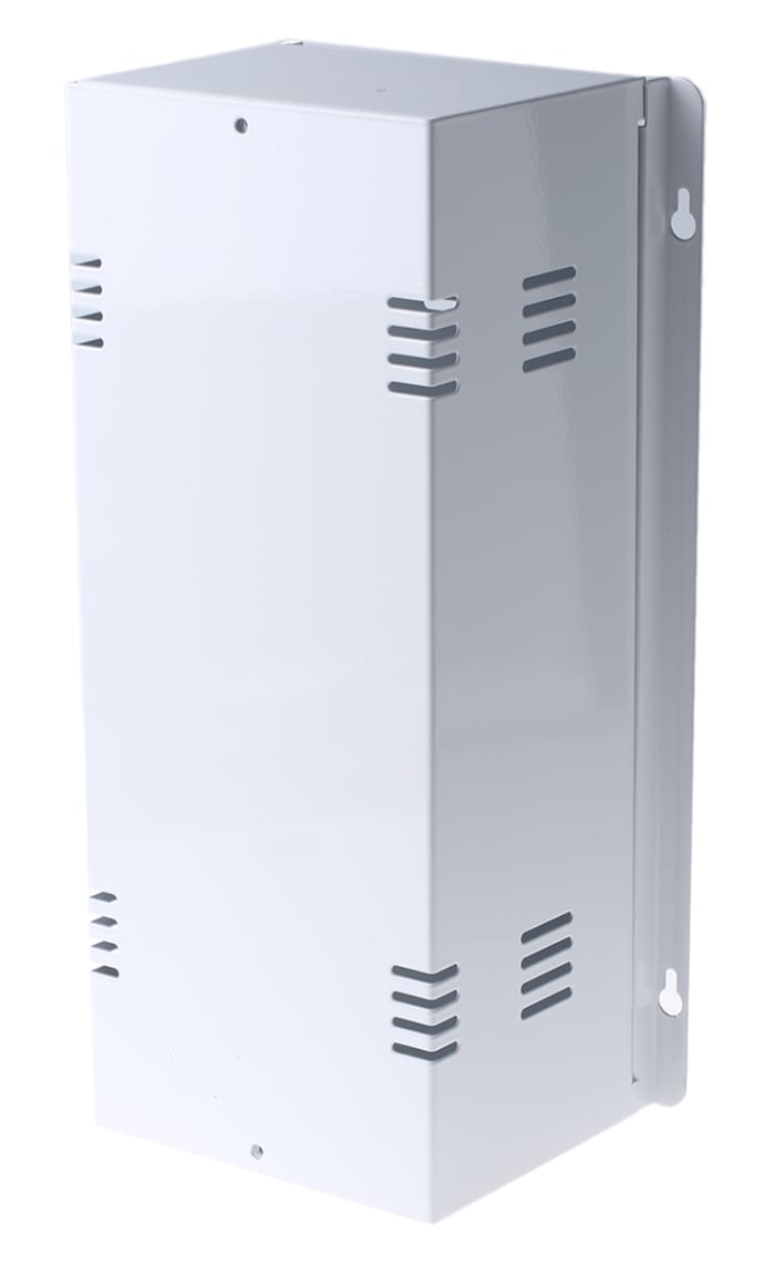 RS PRO White Cold Rolled Steel Instrument Case, 367 x 146 x 115mm