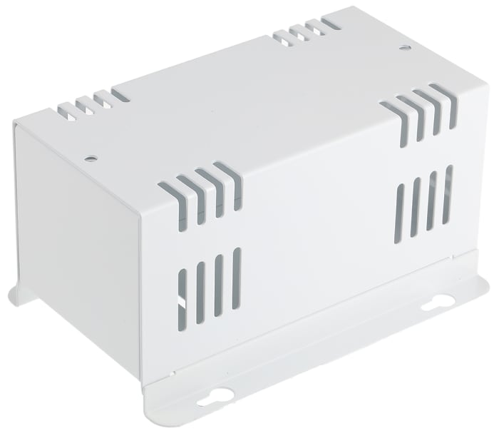 Boîtier d'instrumentation RS PRO en Acier laminé à froid Blanc, dim. ext. 180 x 89 x 80mm