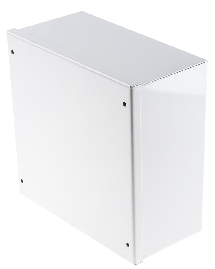 Boîtier d'instrumentation RS PRO en Acier laminé à froid Gris, dim. ext. 200 x 200 x 100mm