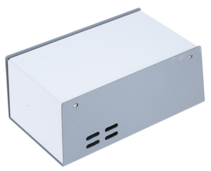 Boîtier d'instrumentation Hammond 511 en Acier Gris, dim. ext. 180 x 93 x 74mm