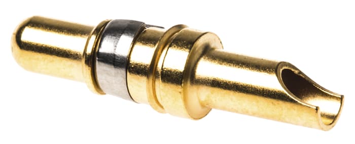 Napájecí kontakt pro konektor D-Sub, řada: DW, Samec izolace pájením, pokovení: Zlato přes nikl, 12 AWG Amphenol FCI