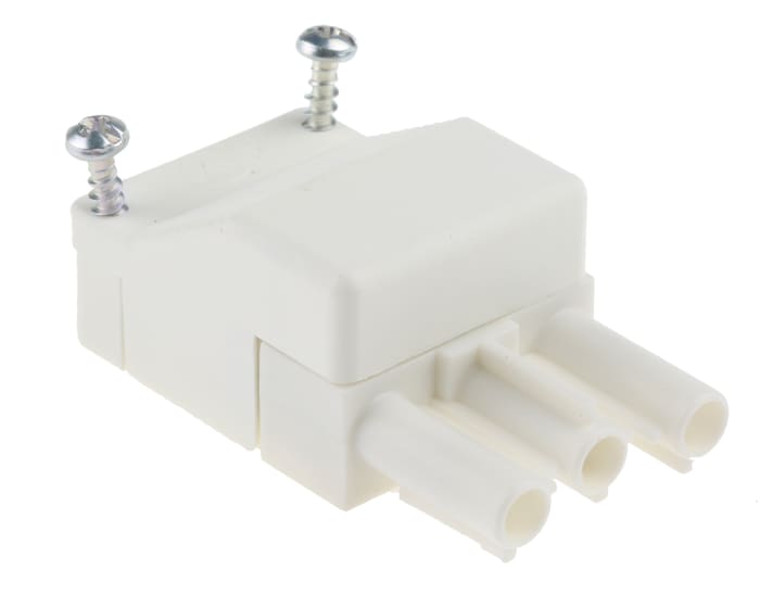 Wieland ST18 Series Connector, 3-Pole, Male, 16A, IP20
