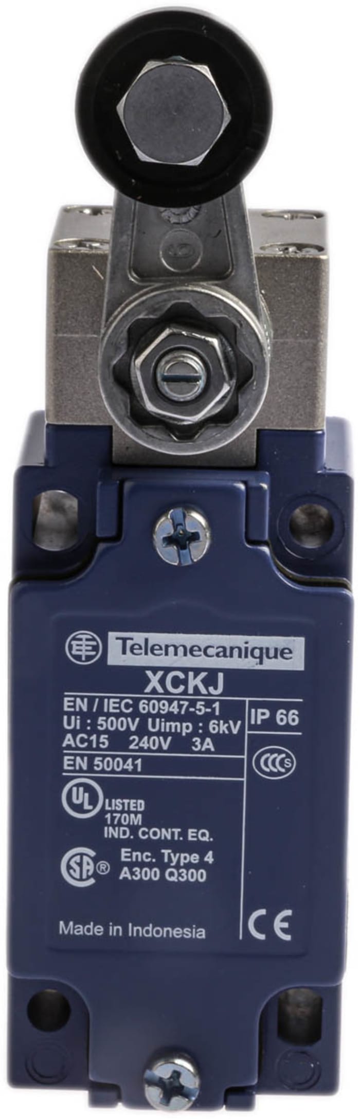 Final de carrera con Palanca Telemecanique Sensors OsiSense XC, SPDT, NA/NC, 600V, 10A, IP66