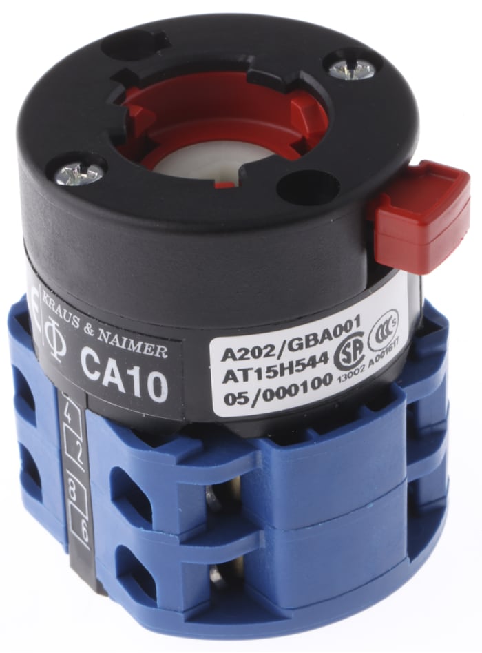 Kraus & Naimer On-Off Cam Switch, 20A