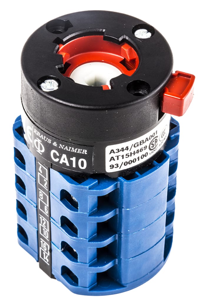 Kraus & Naimer On-Off Cam Switch, 20A