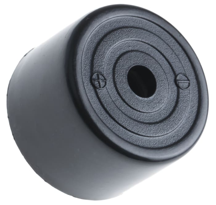 RS PRO 86dB Through Hole Continuous Internal Piezo Buzzer, 23.8 (Dia.) x 16mm, 3V dc Min, 20V dc Max