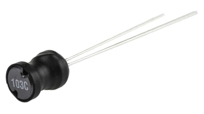 Murata Power Solutions 10 μH Radial Inductor, Max SRF:21.2 MHz, Q:65, 1.62 A Idc, 50 mΩ Rdc, 2200R
