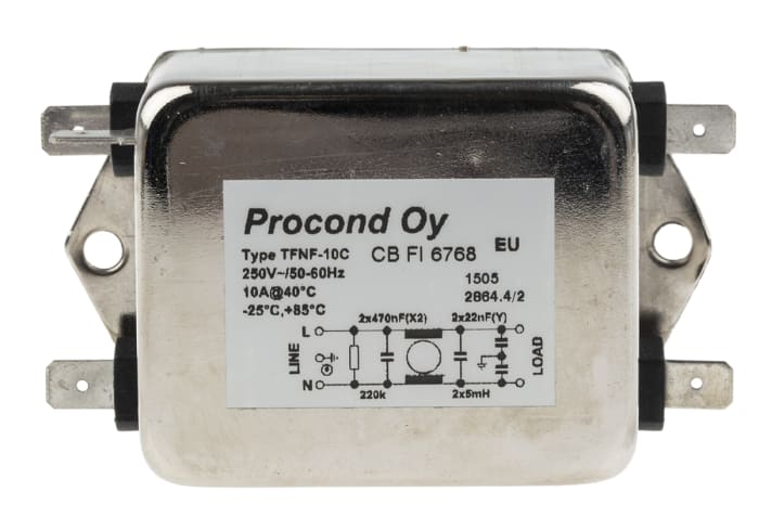 RS PRO Фильтр защиты от радиопомех