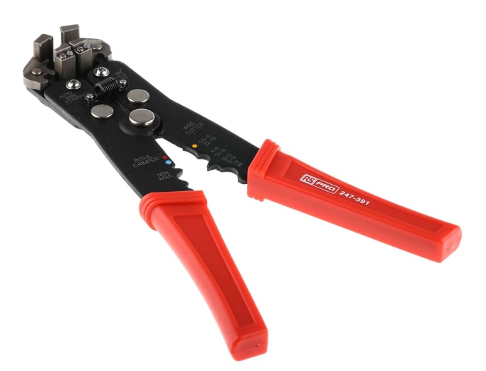 RS PRO Wire Stripper, 0.13 mm² Min, 6mm Max, 205 mm Overall