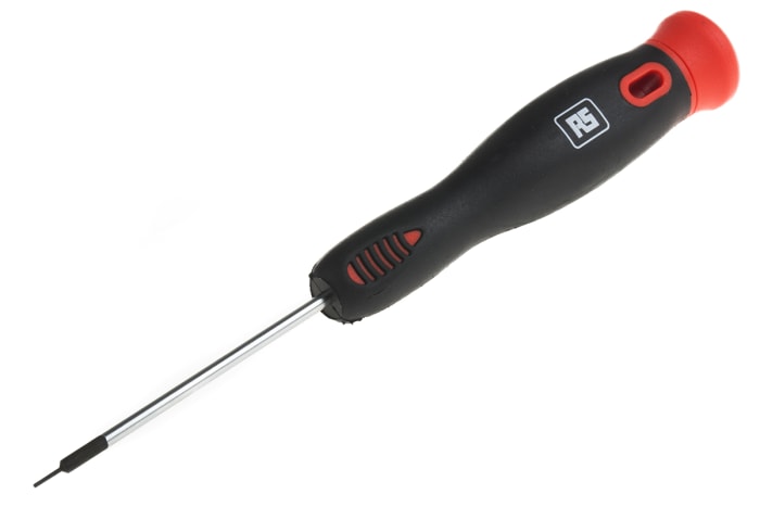 RS PRO Hexagon Precision Screwdriver, 0,7 mm Tip, 60 mm Blade, 170 mm Overall