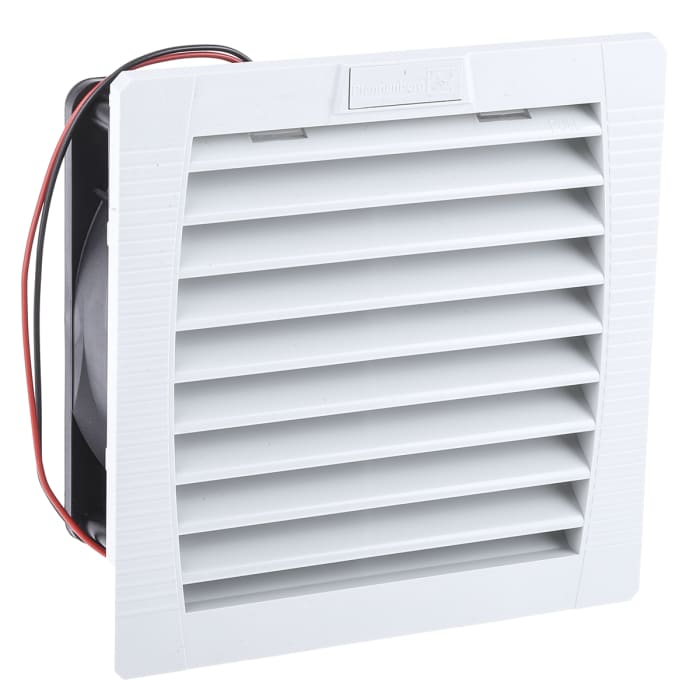 Pfannenberg PF 22.000 Series Filter Fan, 24 V dc, DC Operation, 61m³/h Filtered, 178.5m³/h Unimpeded, IP54, 145 x 145mm