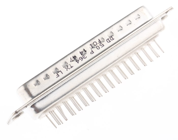 Amphenol Communications Solutions D 50 Way Through Hole D-sub Connector Plug, 2.76mm Pitch
