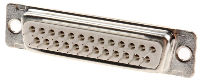 Amphenol Communications Solutions D 25 Way Through Hole D-sub Connector Plug, 2.76mm Pitch