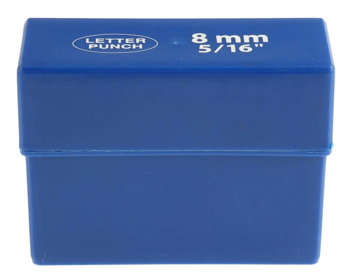 RS PRO | RS PRO 8 mm x 27 Piece Engraving Punch Set, (Letters A to