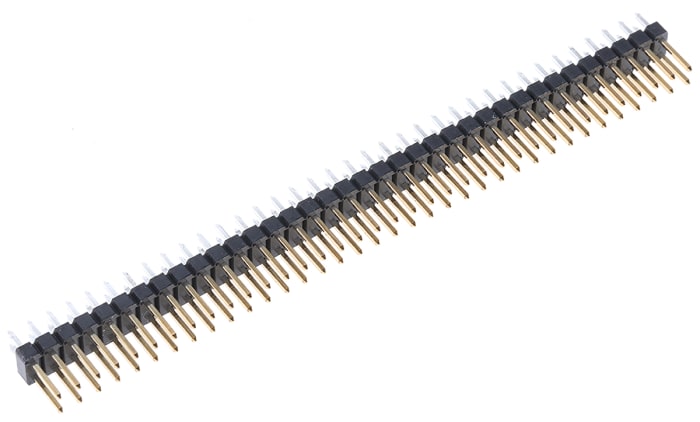 Amphenol Communications Solutions BergStik Series Straight Through Hole Pin Header, 72 Contact(s), 2.54mm Pitch, 2