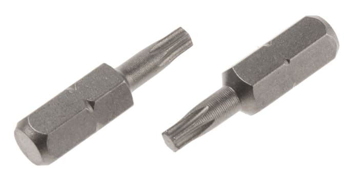 RS PRO Torx Screwdriver Bit, T15 Tip, 25 mm Overall