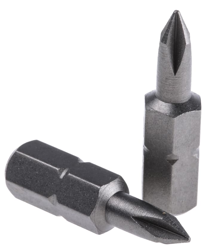 RS PRO Phillips Screwdriver Bit, PH0 Tip