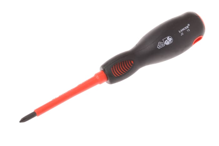 RS PRO Phillips, PH1 Tip, 80 mm Blade, VDE/1000V