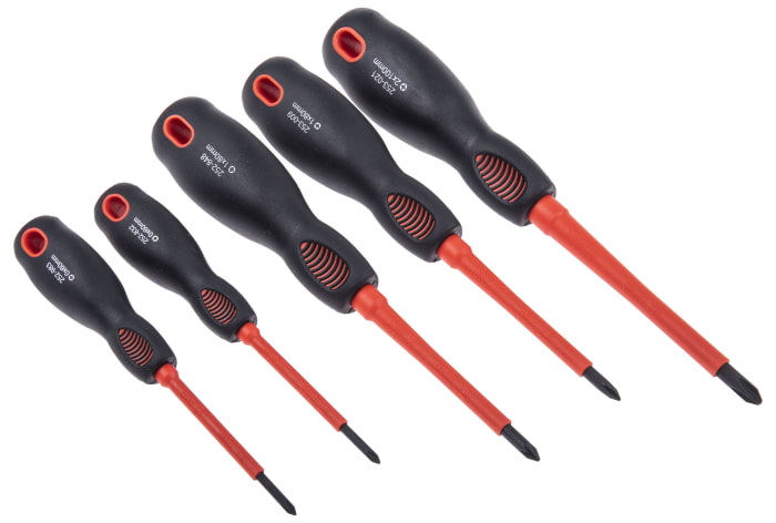 RS PRO RS PRO Phillips Pozidriv Slotted Insulated Screwdriver