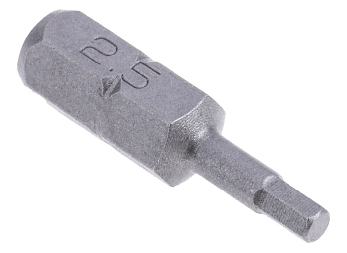 RS PRO Hexagon Screwdriver Bit, Hex 2.5 Tip