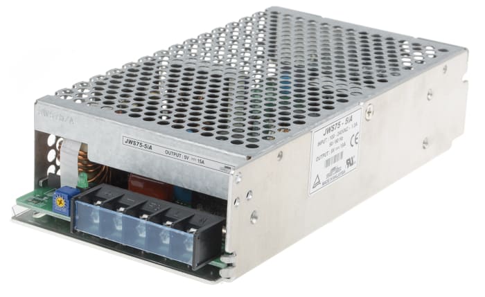 Fuente de alimentación de modo conmutado (SMPS) integrada TDK-Lambda, 5V dc, 15A, 75W, 1 salida, Montaje en panel