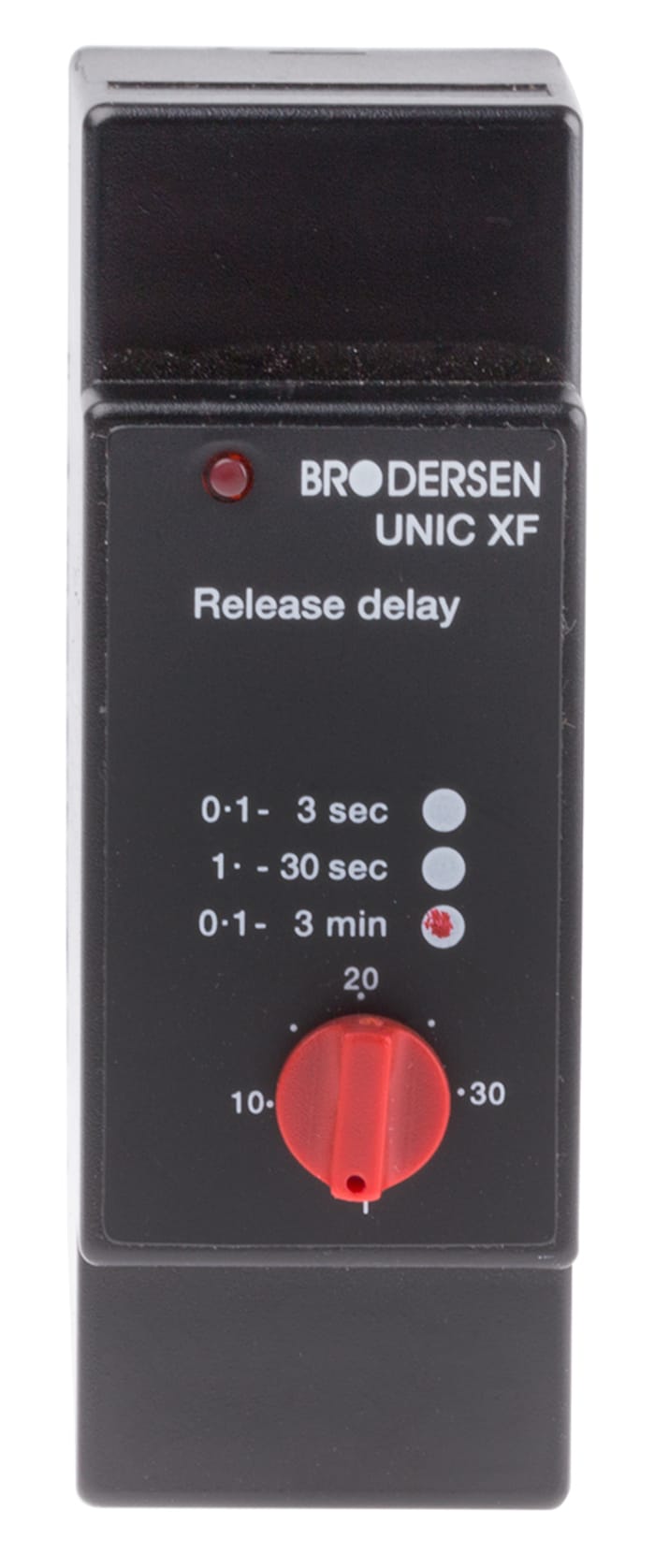 Timer Relay DPDT 2kontaktové 1 funkce 11kolíkový konektor DPDT 24V ac/dc