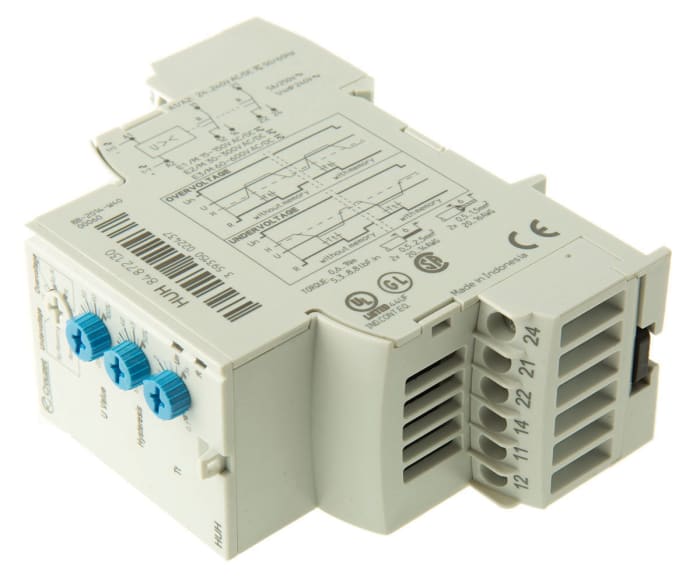 Crouzet Voltage Monitoring Relay, DPDT
