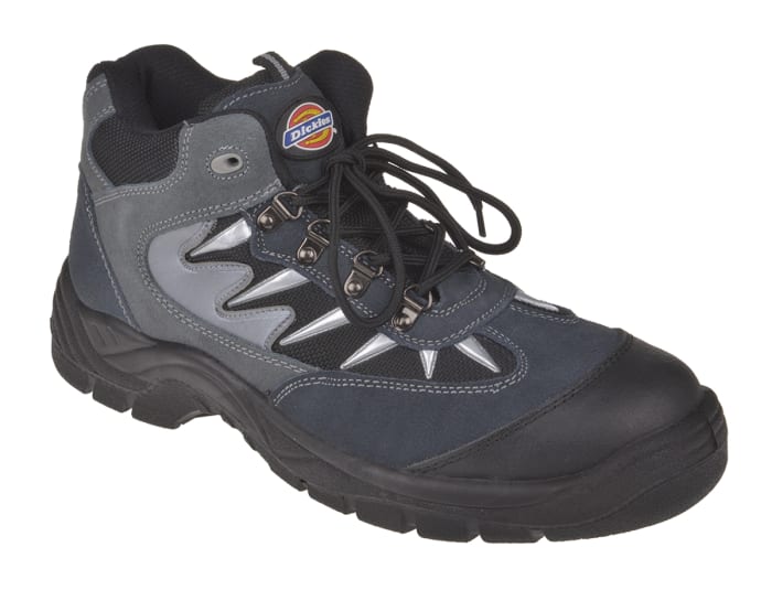 Dickies Storm Grey Steel Toe Capped Men's Safety Boots, UK 10, EU 44