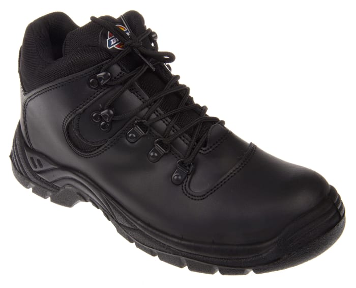 Botas de seguridad Dickies, serie Fury de color Negro, talla 43, SBP SRA