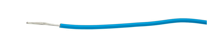 RS PRO Blue Hook Up Wire, 22 AWG, 7/0.25 mm, 0.25 mm core strands, 30 m, Polyvinyl Chloride, Polyvinyl Chloride