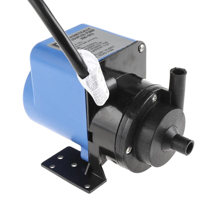 Water outlet pump coupling