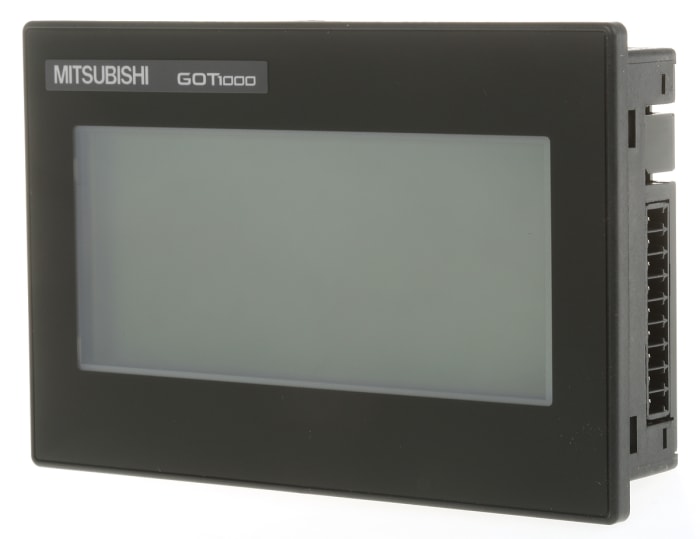 Ecran HMI tactile GOT1000 GT10 Mitsubishi, LCD, 3,7 pouces, 160 x 64pixels, 113 mm (H) x 74 (l) x 27 (P) mm