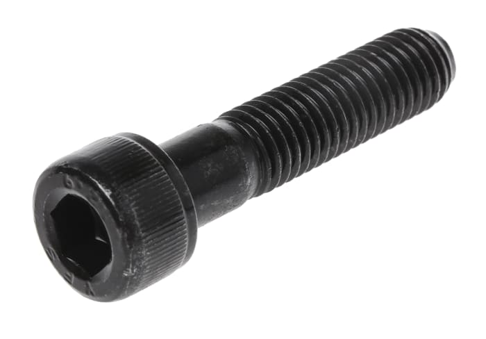 RS PRO | RS PRO M10 x 45mm Hex Socket Cap Screw Black, Self-Colour ...