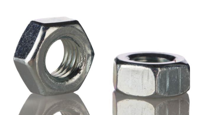 RS PRO, RS PRO Stainless Steel, Hex Nut, M20, 275-686