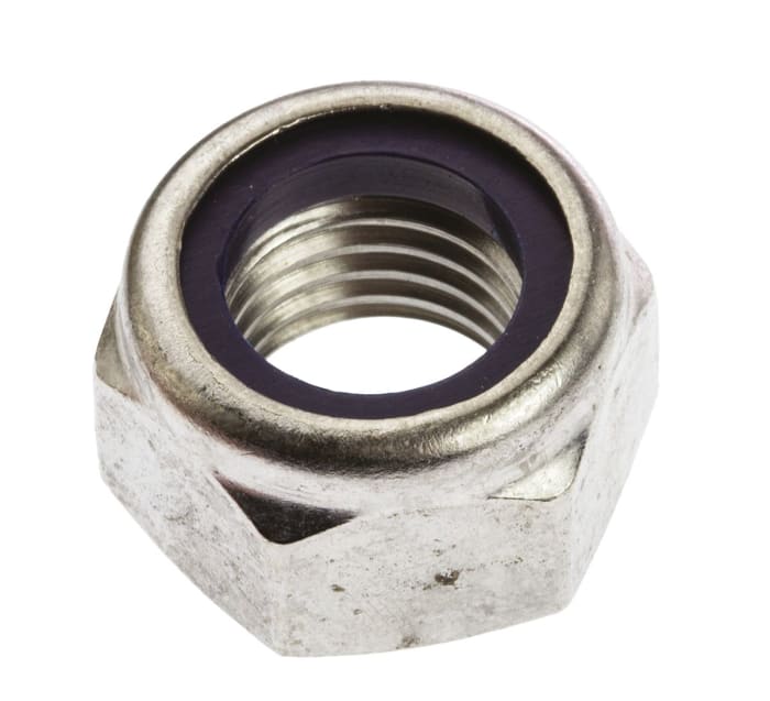 RS PRO RS PRO, Plain Lock Nut, DIN 985, M20 275709 RS Components