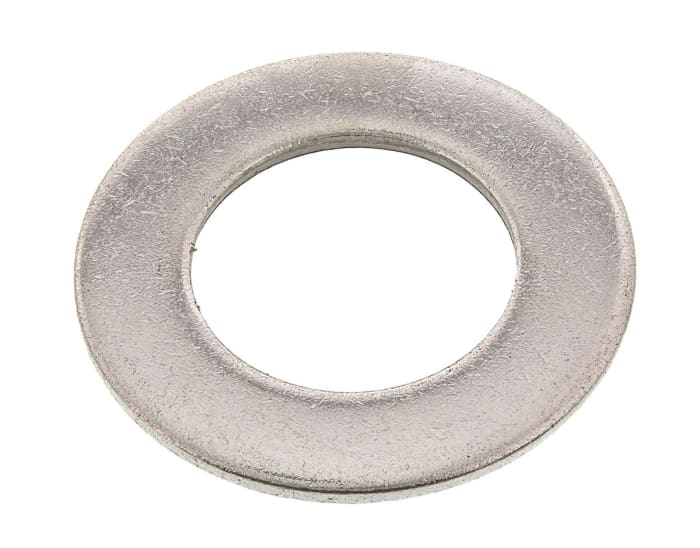 RS PRO Paslanmaz Çelik Düz Rondela/Pul M20 (Form B), İç Çap: 21mm, Kalınlık: 2mm A2 304