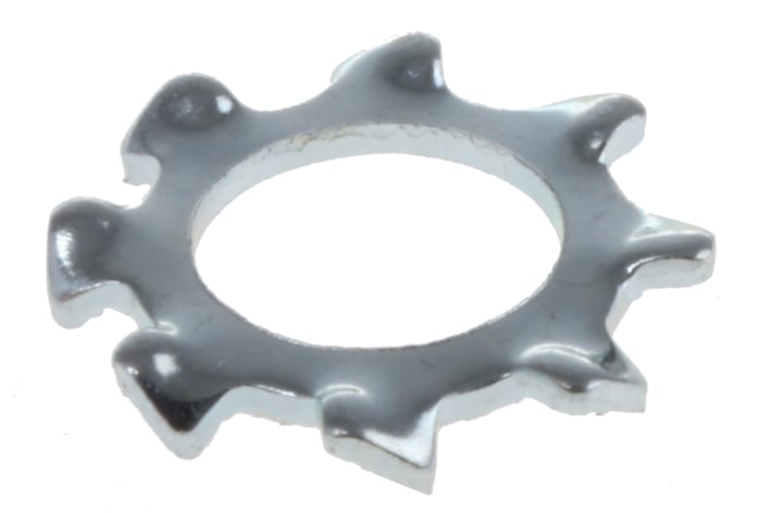 Rondelle grower RS PRO pour vis M5, Acier Galvanisé brillant