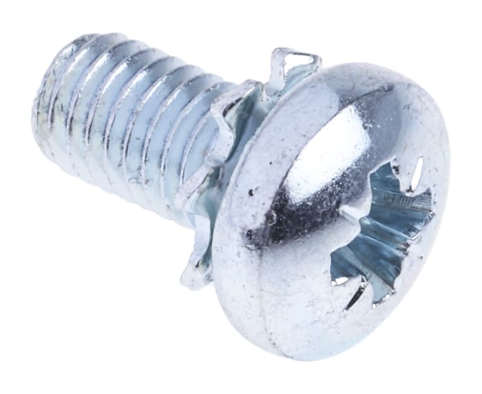 Vis indesserrable à tête Cylindrique RS PRO, M5 x 10mm, Acier