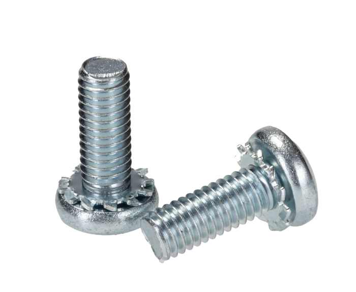 Vis indesserrable à tête Cylindrique RS PRO, M6 x 16mm, Acier
