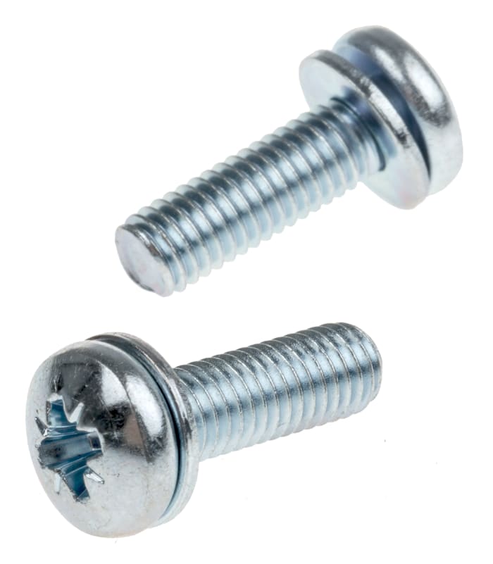 Vis indesserrable à tête Cylindrique RS PRO, M5 x 16mm, Acier