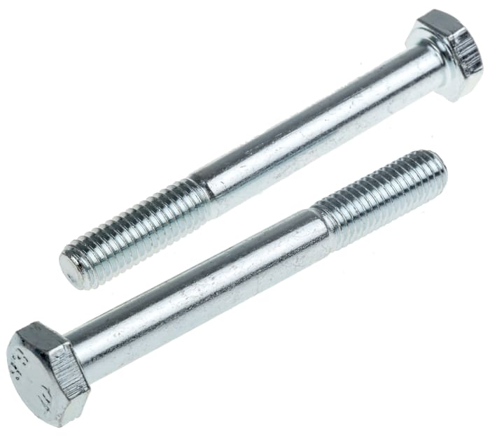 Šroub s šestihrannou hlavou, Leskle pozinkovaný, Ocel Šestihranná, M8, délka: 70.0mm 1.25mm