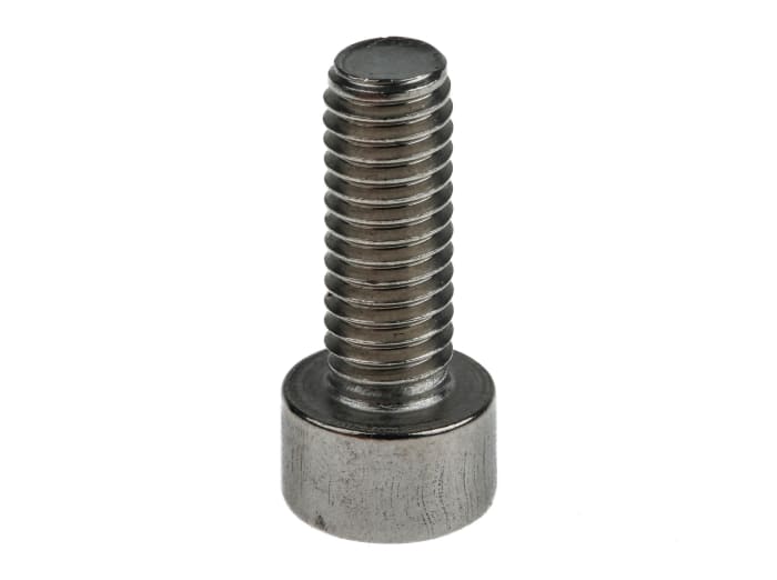 RS PRO RS PRO M6 x 16mm Hex Socket Cap Screw Plain Stainless