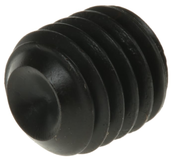 Black, Self-Colour Steel Hex Socket Set M10 x 10mm Grub Screw