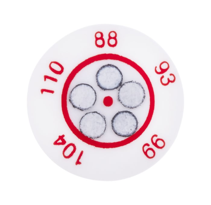 Étiquette thermosensible RS PRO 88°C à 110°C 5 niveaux