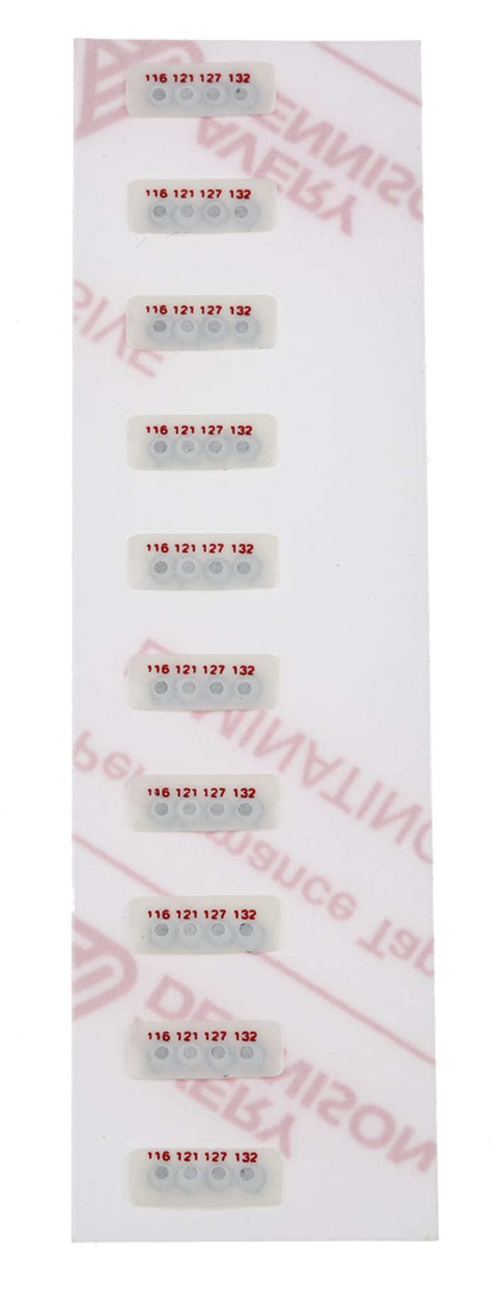 Étiquette thermosensible RS PRO 116°C à 132°C 4 niveaux