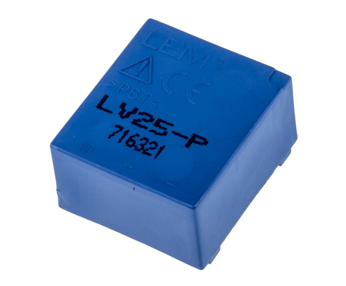 LEM LV Series Current Transformer, 14A Input, 14:1, 25 mA Output, 12 → 15 V