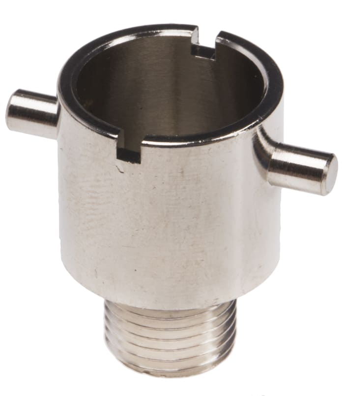 RS PRO 1/8 BSP Bayonet Adapter for Use with Temperature Sensor, 6mm Probe, RoHS Compliant Standard