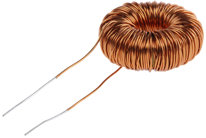 Roxburgh EMC 2.4 mH ±20% Composite Iron Powder Toroidal Inductor, 400mΩ Rdc, SF